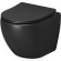 Унитаз Grossman GR-4455BMS подвесной Черный матовый с сиденьем Микролифт Унитаз Grossman GR-4455BMS подвесной Черный матовый с сиденьем Микролифт