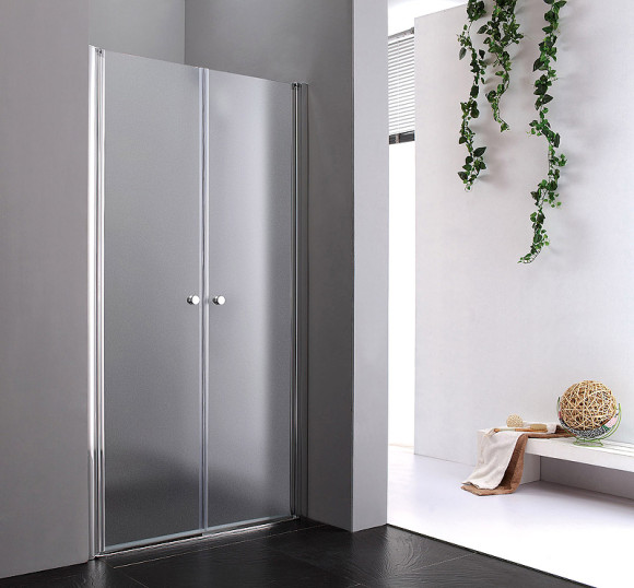 Душевая дверь Cezares Elena 180 ELENA-W-B-2-180-P-Cr профиль Хром стекло текстурное
