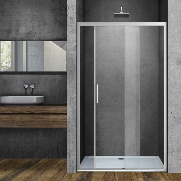 Душевая дверь Vincea Soft 150 VDS-3SO150CL профиль Хром стекло прозрачное Душевая дверь Vincea Soft 150 VDS-3SO150CL профиль Хром стекло прозрачное