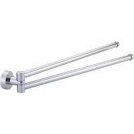 Полотенцедержатель WasserKRAFT Donau K-9431 поворотный Хром Полотенцедержатель WasserKRAFT Donau K-9431 поворотный Хром