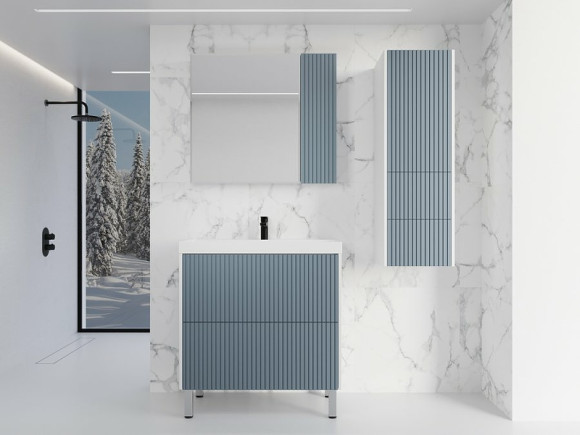 Зеркальный шкаф Style Line Стокгольм 70 ЛС-00002323 Графит софт Зеркальный шкаф Style Line Стокгольм 70 ЛС-00002323 Графит софт