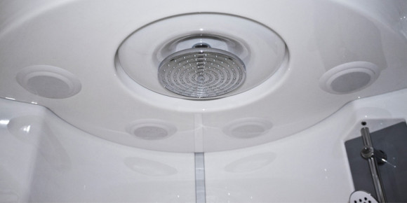 Душевой бокс Radomir Лаура 128x128 1-04-1-0-4-0860 с баней профиль Белый стекло прозрачное Душевой бокс Radomir Лаура 128x128 1-04-1-0-4-0860 с баней профиль Белый стекло прозрачное