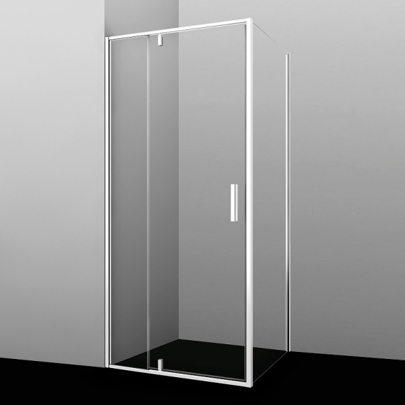 Душевая стенка WasserKRAFT Neime 19P10-RP100/Rhin 44S10-RP100 100 19P10-RP100/44S10-RP100 профиль Белый стекло прозрачное Душевая стенка WasserKRAFT Neime 19P10-RP100/Rhin 44S10-RP100 100 19P10-RP100/44S10-RP100 профиль Белый стекло прозрачное