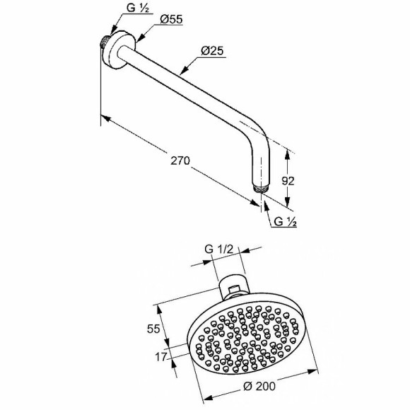 Комплект смесителей Kludi Pure Easy 376300565 Хром Комплект смесителей Kludi Pure Easy 376300565 Хром