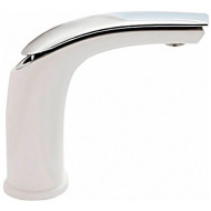 Смеситель для раковины Webert Aria AI830102844 Белый глянец Хром Смеситель для раковины Webert Aria AI830102844 Белый глянец Хром