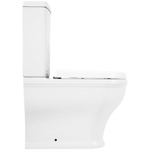 Унитаз компакт Cezares Giubileo CZR-165-CPR/CZR-6045-SC с бачком с сиденьем Микролифт Унитаз компакт Cezares Giubileo CZR-165-CPR/CZR-6045-SC с бачком с сиденьем Микролифт