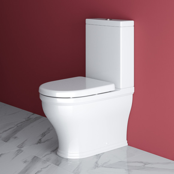 Унитаз компакт Cezares Giubileo CZR-165-CPR/CZR-6045-SC с бачком с сиденьем Микролифт Унитаз компакт Cezares Giubileo CZR-165-CPR/CZR-6045-SC с бачком с сиденьем Микролифт