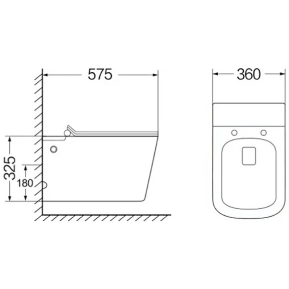 Комплект унитаза с инсталляцией SantiLine SL-5032 подвесной с сиденьем Микролифт Комплект унитаза с инсталляцией SantiLine SL-5032 подвесной с сиденьем Микролифт