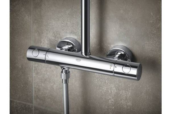 Душевая система Grohe Tempesta Cosmopolitan 26670000 с термостатом Хром