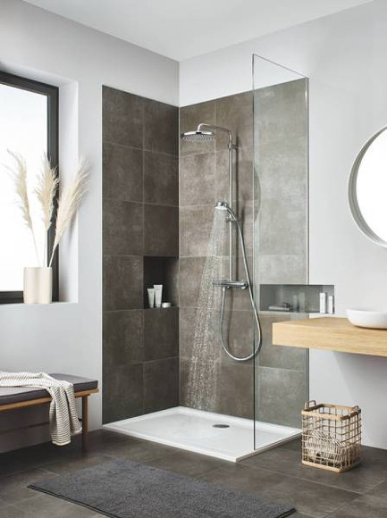 Душевая система Grohe Tempesta Cosmopolitan 26670000 с термостатом Хром