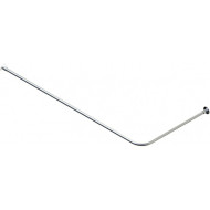 Карниз для ванны Aquatek Медея 170x95/50 KARN-0000015 г-образный Хром