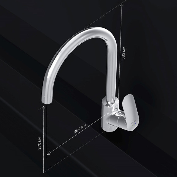 Смеситель для кухни AM.PM Like F8007700 Хром Смеситель для кухни AM.PM Like F8007700 Хром