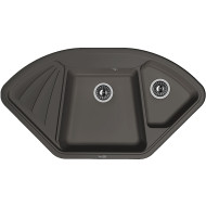 Кухонная мойка Florentina Капри-1060 20.185.J1060.302 Антрацит