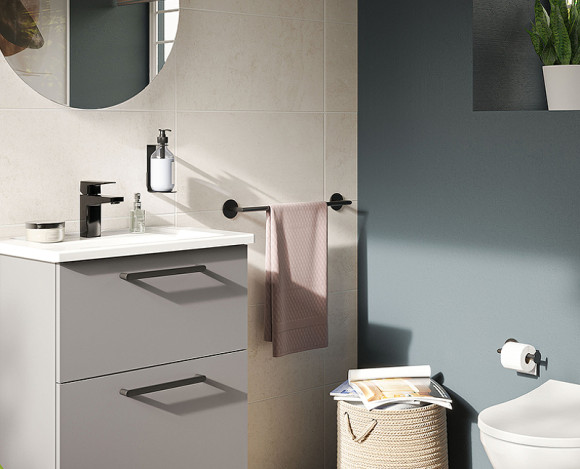 Полотенцедержатель Vitra Origin A4488636 Черный матовый Полотенцедержатель Vitra Origin A4488636 Черный матовый