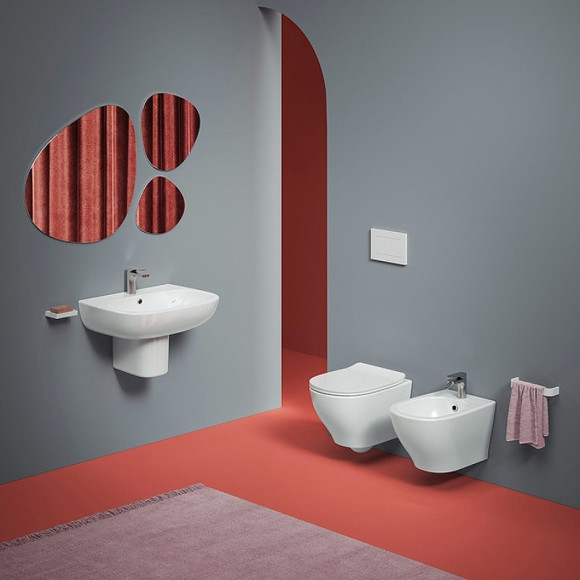 Унитаз Artceram Ten 4.0 TEV006 01 00 подвесной Белый без сиденья Унитаз Artceram Ten 4.0 TEV006 01 00 подвесной Белый без сиденья