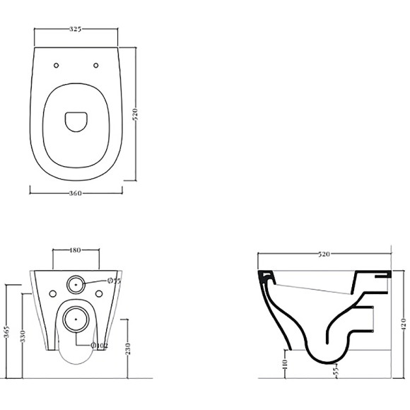 Унитаз Artceram Ten 4.0 TEV006 01 00 подвесной Белый без сиденья Унитаз Artceram Ten 4.0 TEV006 01 00 подвесной Белый без сиденья