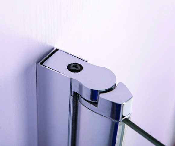 Шторка на ванну Esbano ES-1480 80 ESDV1480 профиль Хром стекло прозрачное