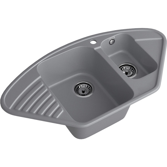 Кухонная мойка GranFest Quarz GF-Z14 Темно-серая