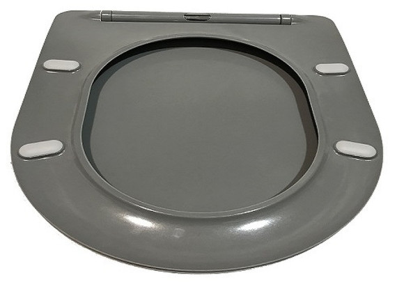 Унитаз CeramaLux B2330-3MH подвесной Серый матовый с сиденьем Микролифт Унитаз CeramaLux B2330-3MH подвесной Серый матовый с сиденьем Микролифт