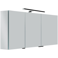 Зеркальный шкаф Sancos Hilton 120 Z1200 с подсветкой Серый