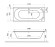 Акриловая ванна Excellent Oceana Slim 180x80 WAEX.OCE18WHS без гидромассажа Акриловая ванна Excellent Oceana Slim 180x80 WAEX.OCE18WHS без гидромассажа