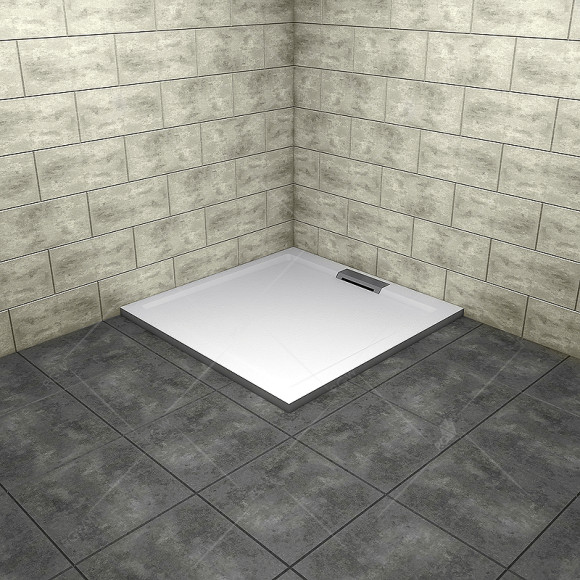 Душевой поддон из искусственного камня RGW GWS-01 100x100 03150100-01 Белый Душевой поддон из искусственного камня RGW GWS-01 100x100 03150100-01 Белый