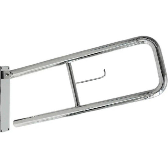 Поручень Aquatek POR-0000005 с бумагодержателем Хром
