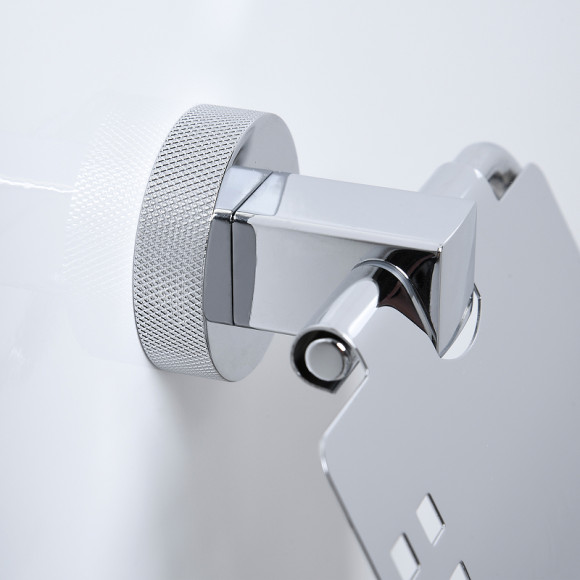 Держатель туалетной бумаги WasserKRAFT Mosel K-46625 с крышкой Хром