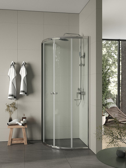 Душевой уголок Agger A01-080TCR/G 80x80 профиль Хром стекло прозрачное Душевой уголок Agger A01-080TCR/G 80x80 профиль Хром стекло прозрачное