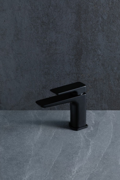 Смеситель для раковины Allen Brau Infinity 5.21001-31 Черный матовый Смеситель для раковины Allen Brau Infinity 5.21001-31 Черный матовый