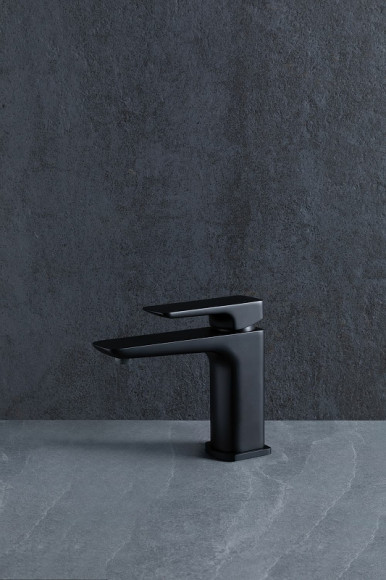 Смеситель для раковины Allen Brau Infinity 5.21001-31 Черный матовый Смеситель для раковины Allen Brau Infinity 5.21001-31 Черный матовый