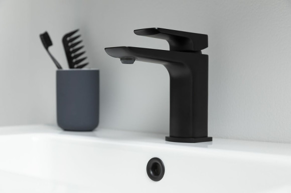 Смеситель для раковины Allen Brau Infinity 5.21001-31 Черный матовый Смеситель для раковины Allen Brau Infinity 5.21001-31 Черный матовый