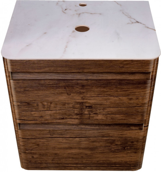 Тумба под раковину Style Line Атлантика Люкс Plus 60 СС-00002205 подвесная Старое дерево Тумба под раковину Style Line Атлантика Люкс Plus 60 СС-00002205 подвесная Старое дерево
