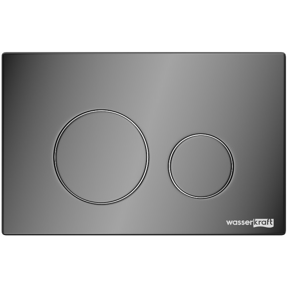 Инсталляция WasserKRAFT Aller 10TLT.010.ME.PB02 для унитаза с Черной глянцевой клавишей смыва