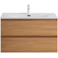 Тумба под раковину Cezares Molveno 90 MOLVENO-90-2C-SO-NC подвесная Noce Chiaro