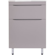 Тумба под раковину Style Line Бергамо 60 СС-00002309 Серая антискрейч