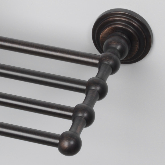 Полка для полотенец WasserKRAFT Isar K-7311 Темная бронза Полка для полотенец WasserKRAFT Isar K-7311 Темная бронза