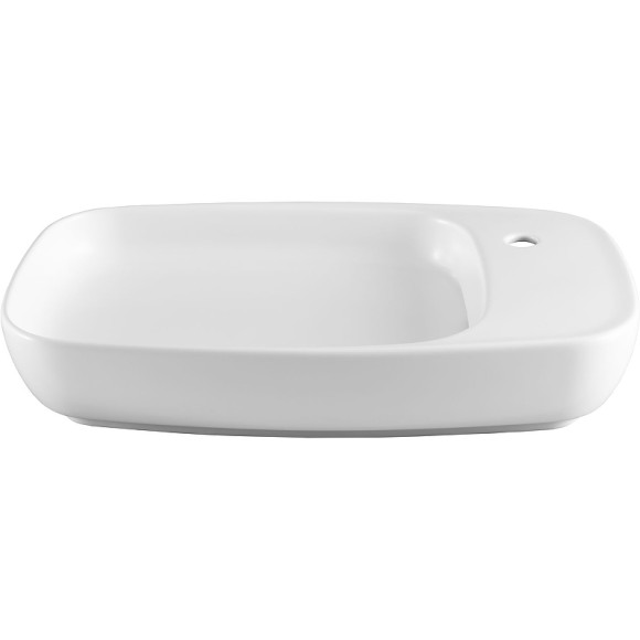 Раковина Allen Brau Liberty 2 70 4.32012.21 Белая матовая Раковина Allen Brau Liberty 2 70 4.32012.21 Белая матовая