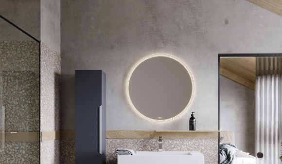 Зеркало Aqwella Moon C 80 MOON0208CH с подсветкой и подогревом с бесконтактным выключателем Зеркало Aqwella Moon C 80 MOON0208CH с подсветкой и подогревом с бесконтактным выключателем