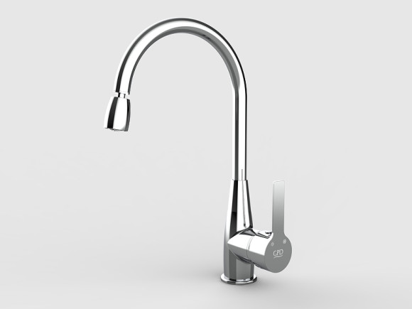 Смеситель для кухни GPD Solus MTE55 Хром