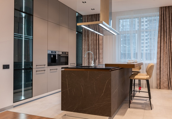 Смеситель для кухни GPD Solus MTE55 Хром