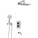 Душевая система WasserKRAFT Alme A171519 Thermo с термостатом Хром Душевая система WasserKRAFT Alme A171519 Thermo с термостатом Хром