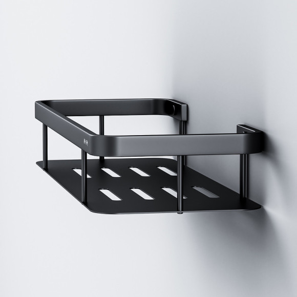 Полка корзина AM.PM Sense L A7453122 Черная матовая Полка корзина AM.PM Sense L A7453122 Черная матовая