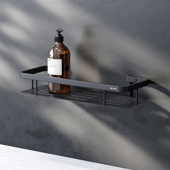 Полка корзина AM.PM Sense L A7453122 Черная матовая Полка корзина AM.PM Sense L A7453122 Черная матовая