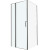 Душевой уголок Berges Urban 90х90 061011 профиль Хром стекло прозрачное