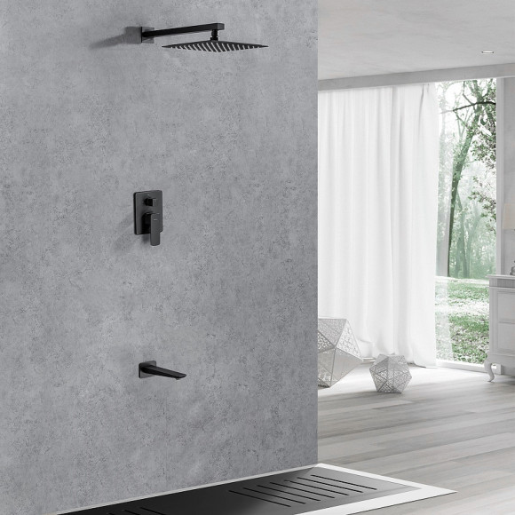 Смеситель для душа Allen Brau Infinity 5.21014-31 Черный матовый Смеситель для душа Allen Brau Infinity 5.21014-31 Черный матовый