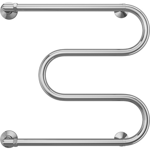 Водяной полотенцесушитель Terminus М-образный (3/4) 500х500 4620768880490 Хром, боковое подключение, G 3/4" НР