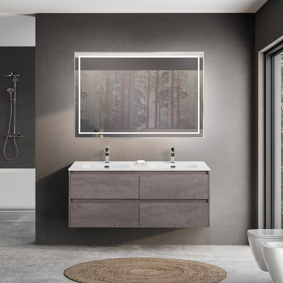 Тумба под раковину BelBagno Kraft 120 KRAFT-1200-4C-SO-2-CG подвесная Cemento Grigio Тумба под раковину BelBagno Kraft 120 KRAFT-1200-4C-SO-2-CG подвесная Cemento Grigio