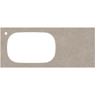 Столешница под раковину Kerama Marazzi Magica 120 MA.2.1.SG540620R\120 Бежевая матовая Столешница под раковину Kerama Marazzi Magica 120 MA.2.1.SG540620R\120 Бежевая матовая
