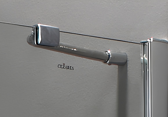 Душевой уголок Cezares Verona 100x90 VERONA-W-AH-2-100/90-C-Cr профиль Хром стекло прозрачное